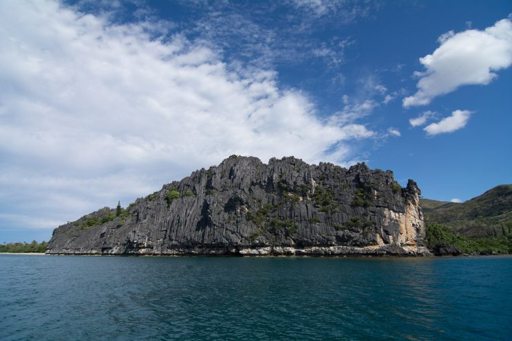 Promenade en mer roches de Lindéralique Babou Cote Ocean hienghene nouvelle caledonie