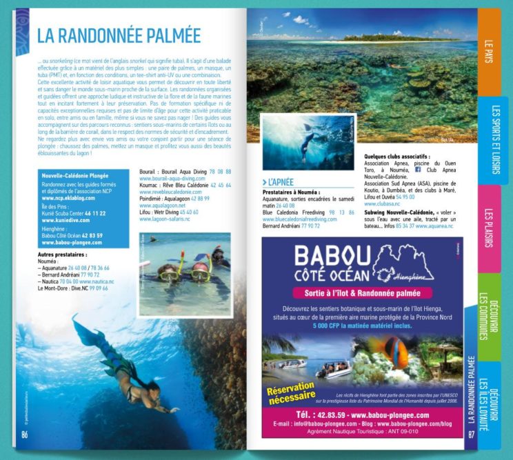 Voir la page dans le guide Globe-Trotter Nouvelle Calédonie 2018 Le Globe-Trotter Nouvelle Calédonie 2018