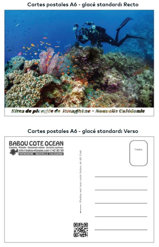 Carte postale de Babou Côté Océan à Hienghène en Nouvelle Calédonie