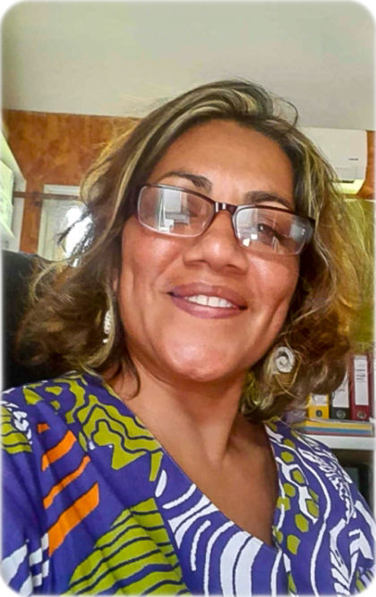 Farah Tjibaou, gérante du lodge Ka Waboana, à Hienghène